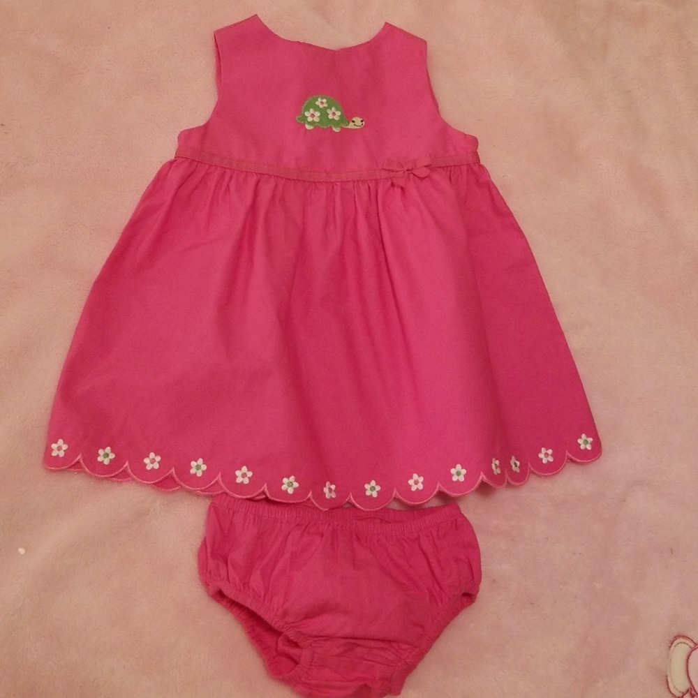 Baby Girl's Dress with Bloomers